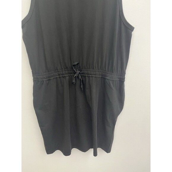 Women’s Tank Dress Sleeveless Size XL Drawstring waist Round Neck With Pockets - Picture 8 of 8